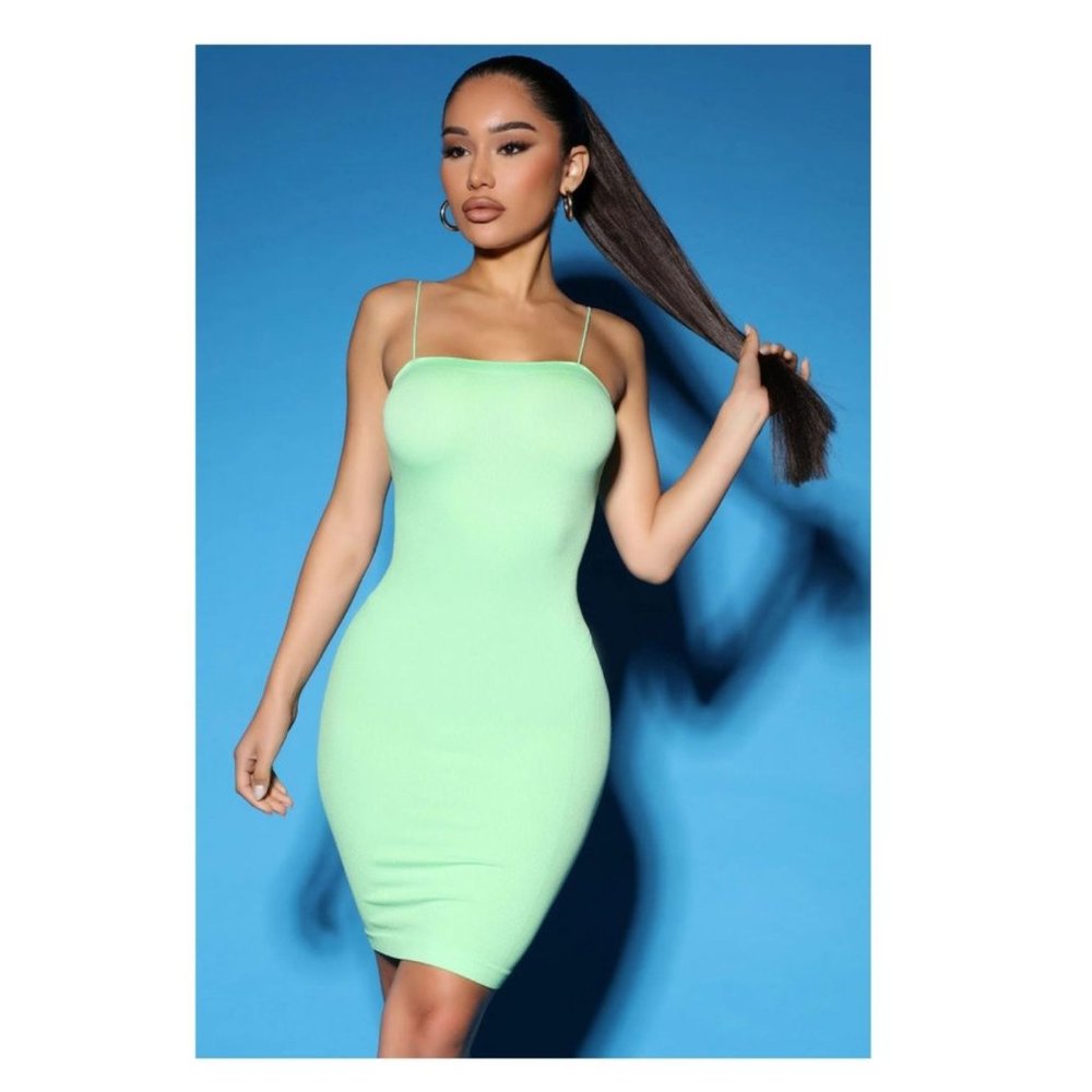Mini Dress -Green